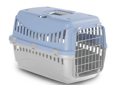 Vission Κλουβί Μεταφοράς Γαλάζιο -Γκρι 46x31x32cm